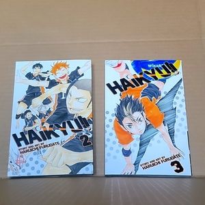 Haikyu!! volumes 1 & 2 set